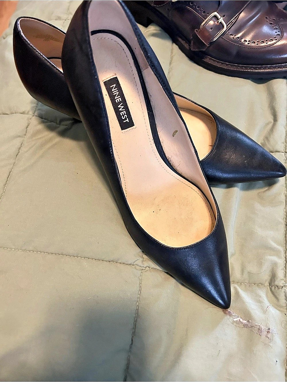 Nine West Pointed Toe Pumps in Black